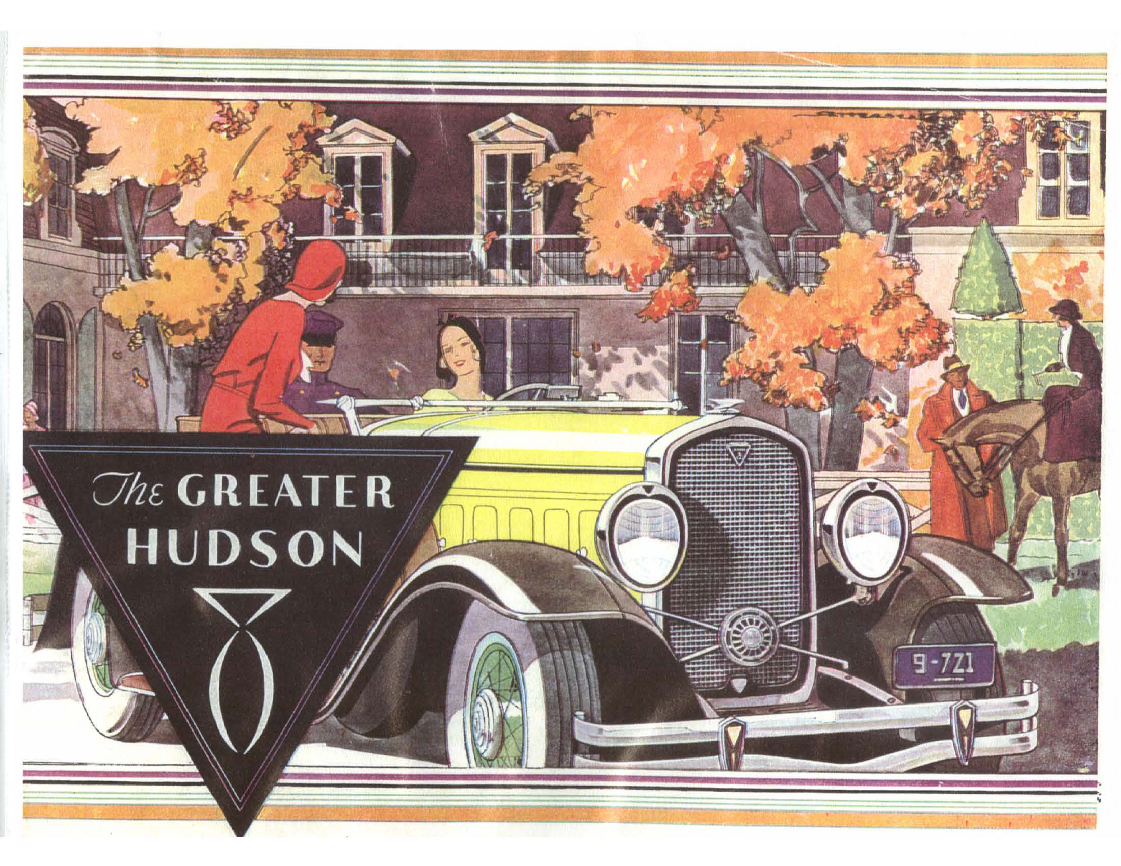 1931 Hudson Greater 8 Brochure